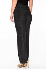 PANTS LUREX BELINDA 234301 - black gold
