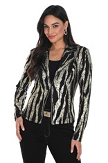 JACKET UTOPIA 244297 - black gold