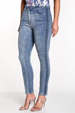 JEANS BRAID WENDY 241319U - denim