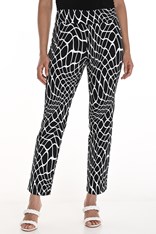 PANTS RHONDA 256251 - black white