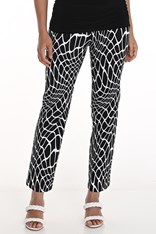 PANTS RHONDA 256251 - black white