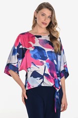 TOP TIE REBEKAH 256102 - pink floral