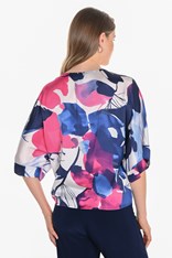 TOP TIE REBEKAH 256102 - pink floral