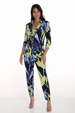 PANTS KAITLYN 251211 - navy lime