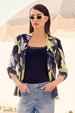 JACKET KAITLYN 251212 - navy lime