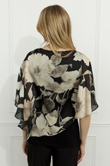 TOP OVERLAY DELPHINE 259343 - pewter