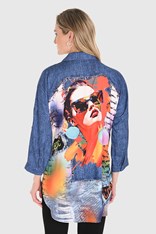 SHIRT BERSHIKA 253827 - orange blossom