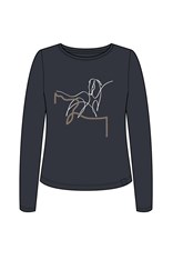 TOP LINCOLN HORSE - black