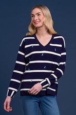SWEATER NAPIER - navy