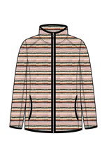 SWEATER PERCY FLEECE - sunset
