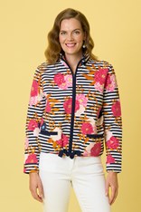 JACKET WESTLAKE - floral canvas