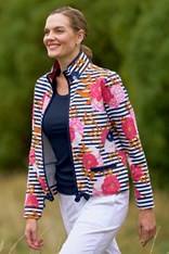 JACKET WESTLAKE - floral canvas