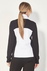 JACKET IDAHO 9037SF - black white