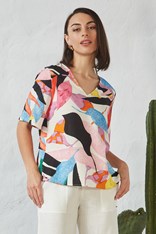 TOP TANGO LINEN BLEND 9482JX - spanish rose