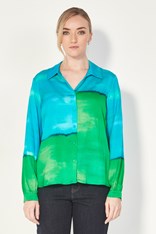 SHIRT FLOW 9665JX - blue splash