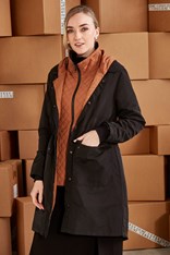 COAT STARGAZE 9650BR - black