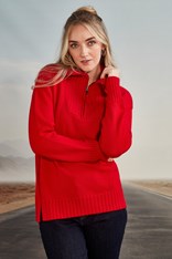SWEATER NEVADA 9565SF - red