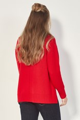 SWEATER NEVADA 9565SF - red