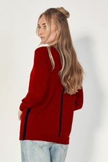 SWEATER MANHATTAN MERINO WOOL 9692SF - red