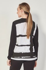 TOP COSTELLO 9580SF - black white