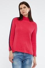 JUMPER JAC CASHMERE COTTON ZP6115 - orchid