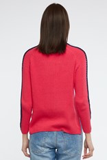 JUMPER JAC CASHMERE COTTON ZP6115 - orchid