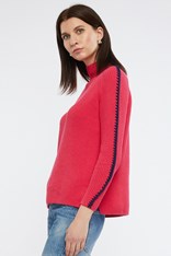 JUMPER JAC CASHMERE COTTON ZP6115 - orchid