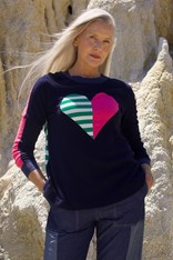 JUMPER LOVE LINEUP ZP6622 - marine