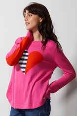 JUMPER LOVE LINEUP ZP6622 - pink