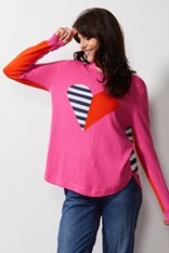 JUMPER LOVE LINEUP ZP6622 - pink