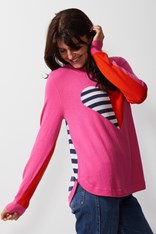 JUMPER LOVE LINEUP ZP6622 - pink