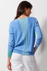 JUMPER SPOT ZP6608 - chambray