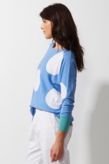 JUMPER SPOT ZP6608 - chambray