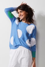 JUMPER SPOT ZP6608 - chambray