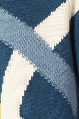JUMPER ROAD MAP ZP7104 - denim