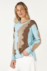 JUMPER VALLEY GIRL ZP7107 - aqua