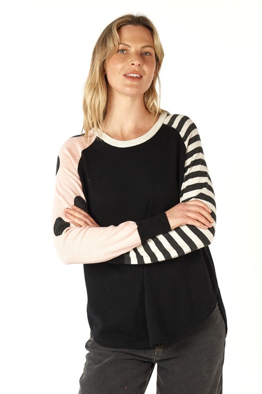 TOP SPOT AND STRIPE ZP7137