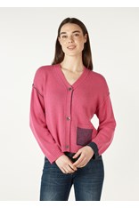 CARDI BIRDSEYE - pink