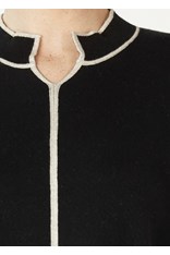 JUMPER NERU V NECK ZP7140 - black