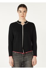 JUMPER NERU V NECK ZP7140 - black
