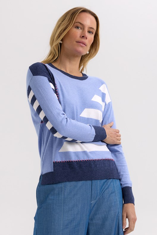 JUMPER INTARSIA ZP7705