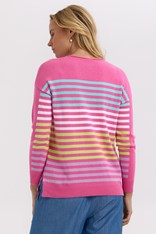 JUMPER JESS SIDE STRIPE ZP7712 - pink