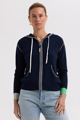 CARDI STEPH ZIP HOODIE ZP7725 - navy
