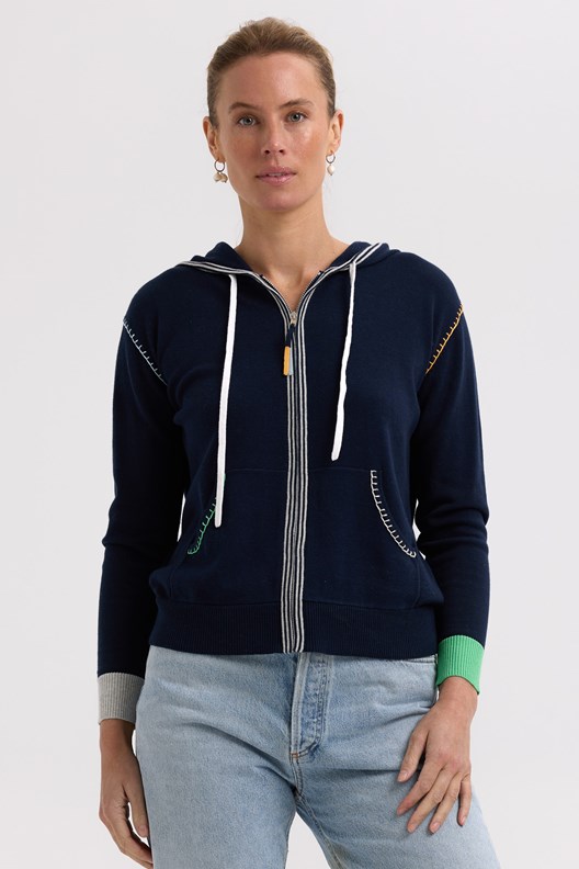 CARDI STEPH ZIP HOODIE ZP7725