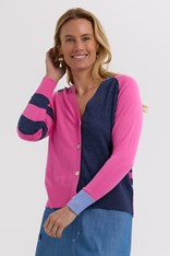 CARDI SPLIT TAYLA - pink