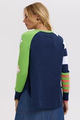 JUMPER HAPPY - denim