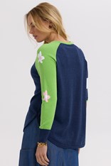 JUMPER HAPPY - denim
