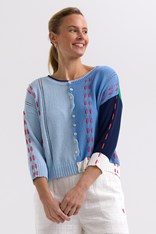 CARDI THREAD DETAIL - blue