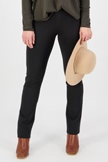 PANTS PONTI PULL ON TRACEY 234 - black