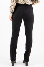 PANTS PONTI PULL ON TRACEY 234 - black stripe